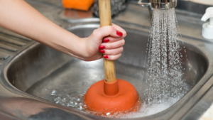 fixing a sink 2